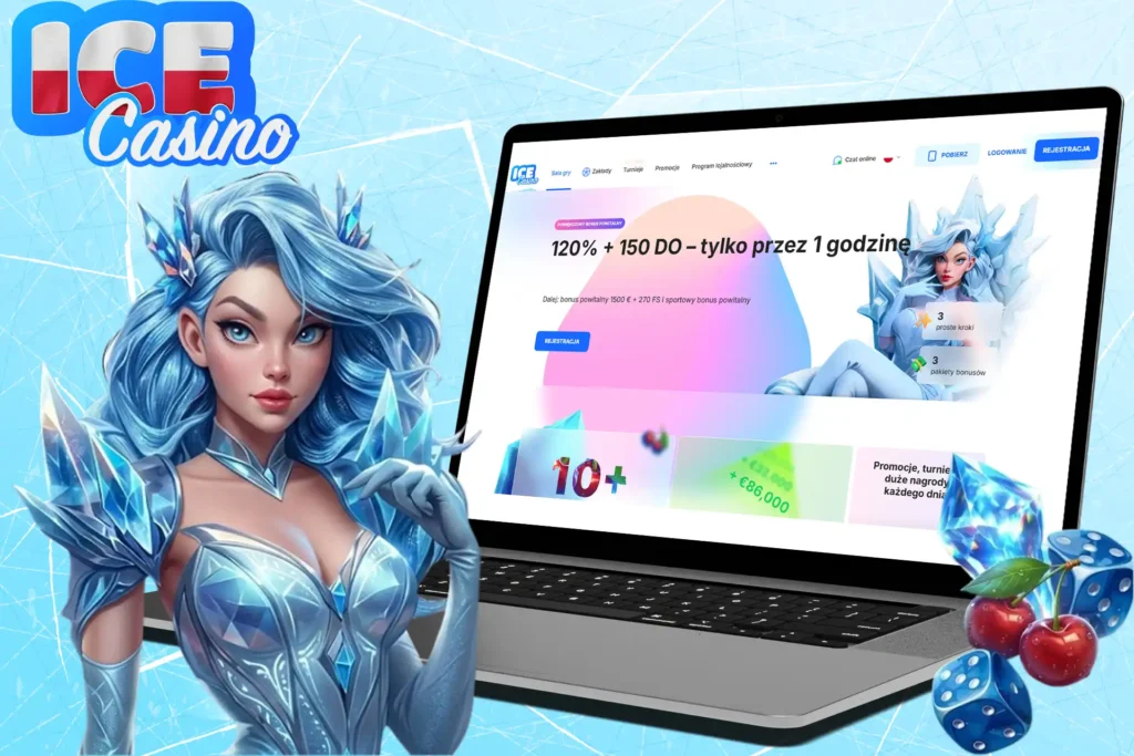 Ice Casino oferuje polskim graczom tysiące slotów i innych gier kasynowych.