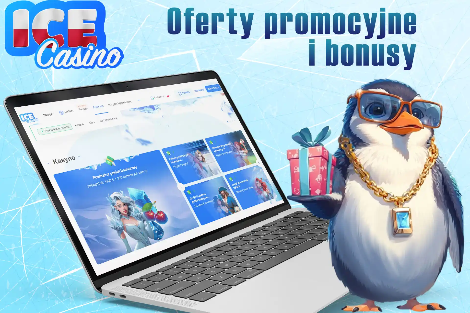 Wiele różnych bonusów i promocji