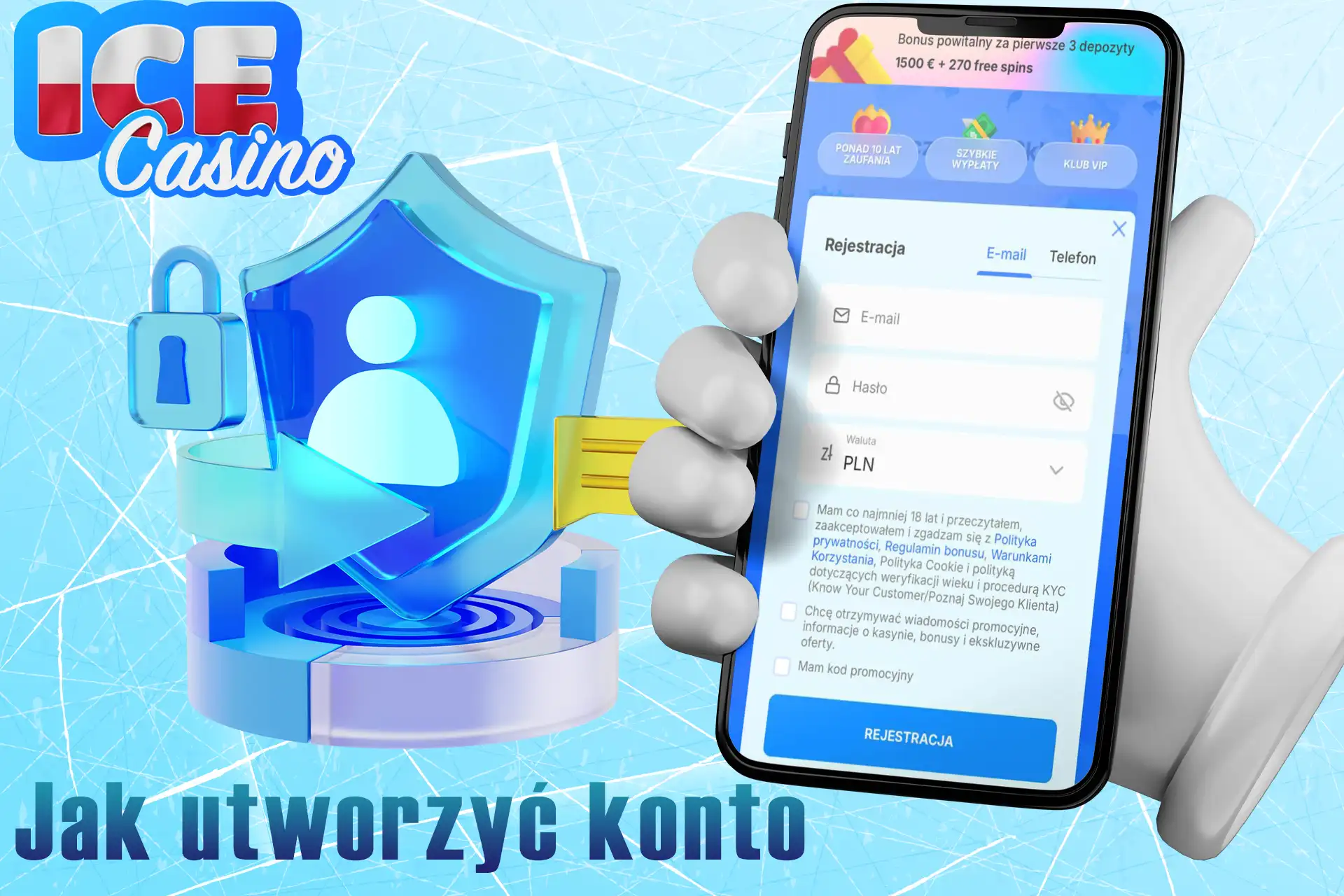 Prosty i szybki proces tworzenia konta