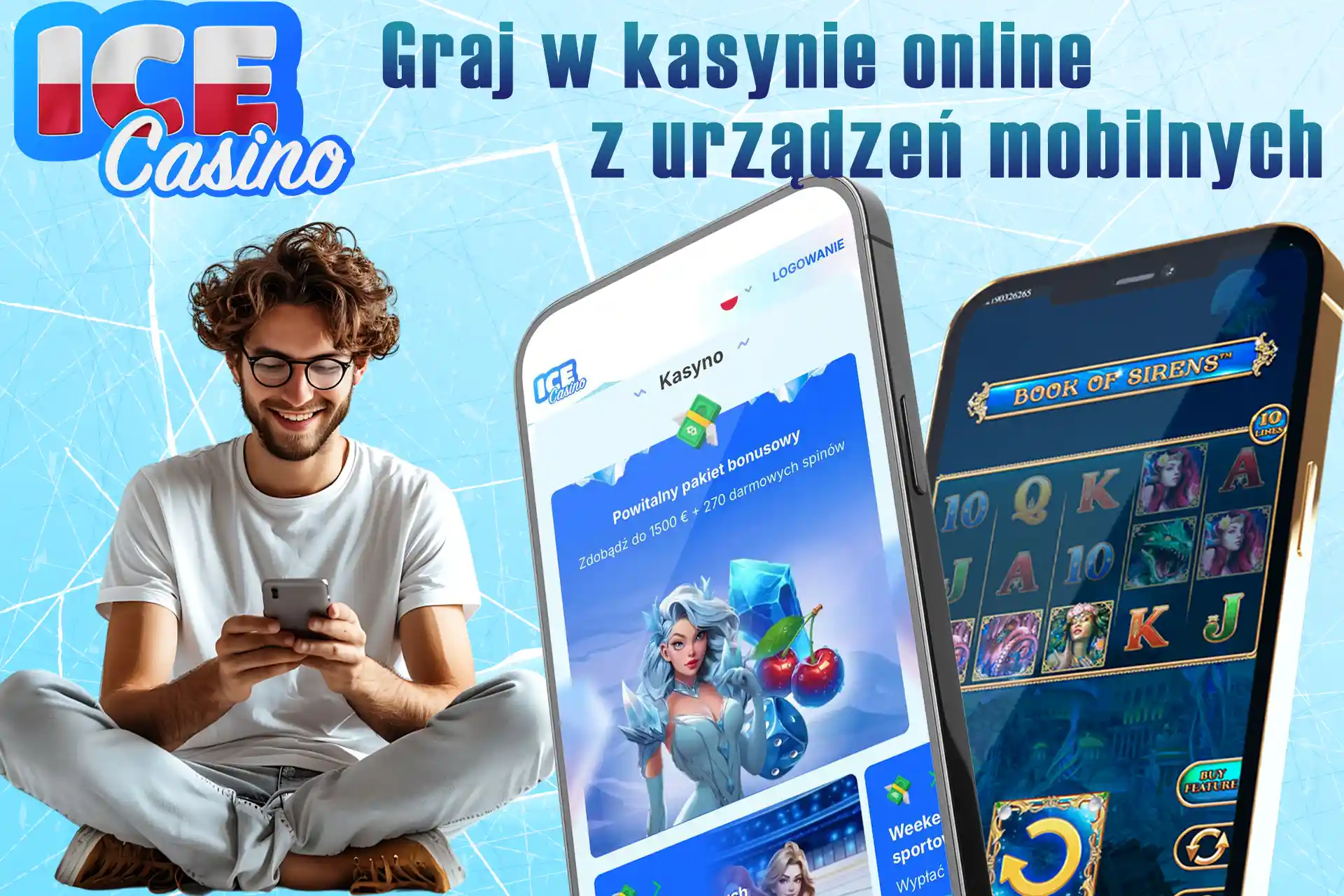 Ice Casino oferuje pełną funkcjonalność na smartfonach